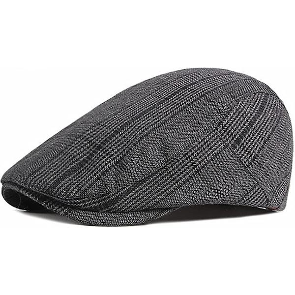 Herre Vinter Flat Caps Hatte Peaked Flat Cap Newsboy Hatte Acsergery Gave