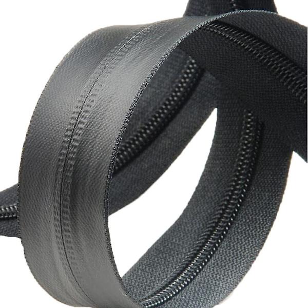 2 stk 40 cm Vanntette Glidelåser Svart #5 Delbare Vanntette Glidelåser Bulk For Søm Skredder Håndverk Klær Jakker Dunjakker Regnfrakker (40 cm 2 stk)