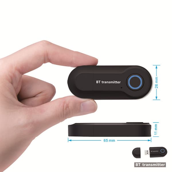USB Bluetooth-sändare 3.5 Audioadapter för set-top box TV-dator Bluetooth stereo ljudsändare
