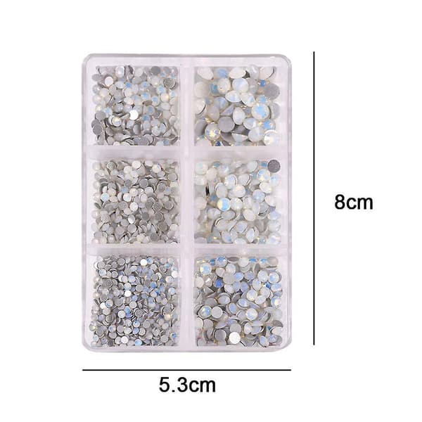 Flat Back Nail Art Krystallsteiner Krystall Flatback Steiner For Utsmykning Style 8