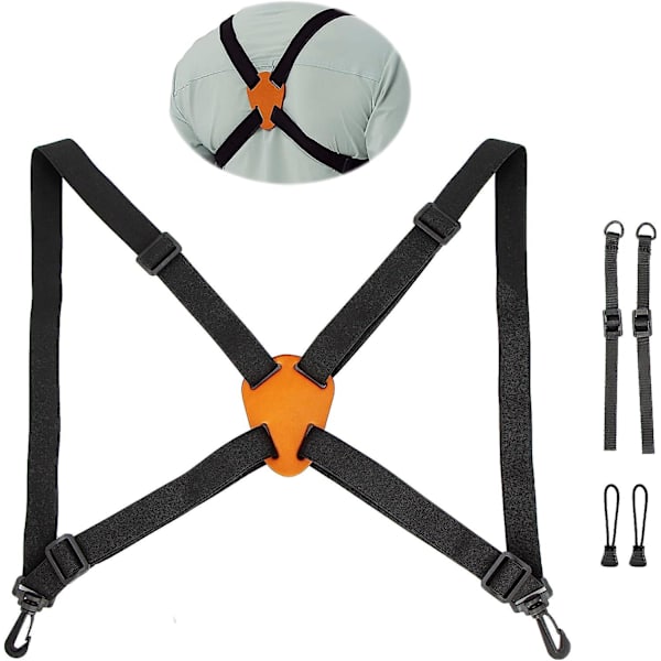 Kamerarem Kamerarem - Axelrem Nylon Kamerakabel Mjuk rem Kompatibel Läder Sling X-bälte Justerbar längd Utomhus Fågelskådning Dubbel