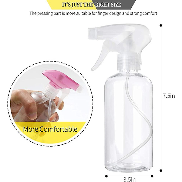2 Stk. Acsergery Gave Mist Sprayflasker Holdbar Tom Trigger Sprayflaske