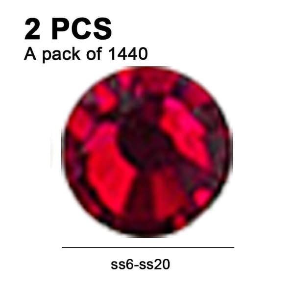 Crystal Flatback Rhinestones Neglekunst style 1