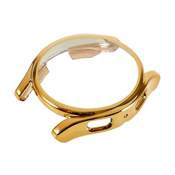 Mjukt TPU- case för Samsung Galaxy Watch5 40 mm, övergripande stötsäkert cover Gold