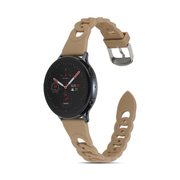 Sport Silikonersättningsarmband för Samsung Galaxy Watch 5 40mm/44mm /Watch 5 Pro 45mm Brown