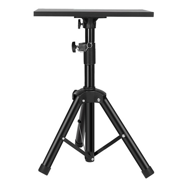 Projektorstativ, sammenleggbart laptopstativ, multifunksjonelle DJ-stativer/projektorstativ med justerbar høyde, perfekt for kontor, hjem
