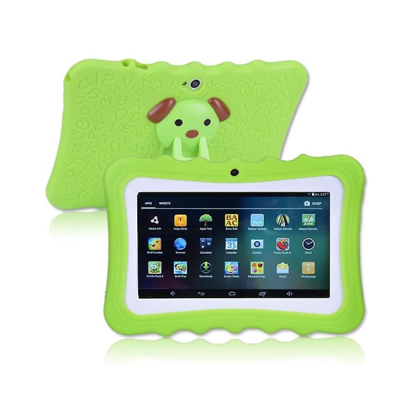 7" Kids Tablet Android Tablet PC 8 Gb Rom 1024 * 600 Upplösning Wifi Kids Tablet PC Grön