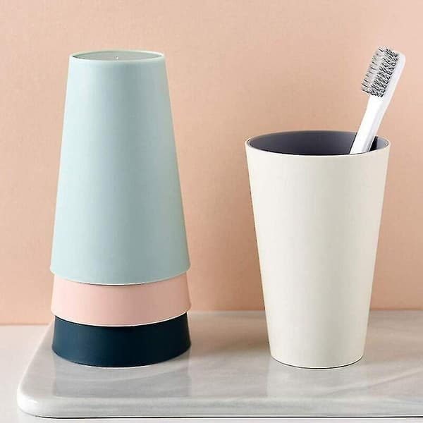 4 Stykker Plast Munnskyllkopp, Uknuselig Vannglass Holder Normal