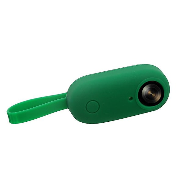 Antifall mjukt silikonfodral för Insta360 GO, bärbart kameraskydd med magnetisk design Dark Green