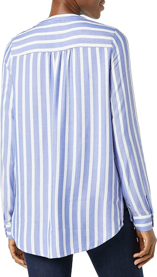 Kvinnors långärmade vävda blus Style 5 L