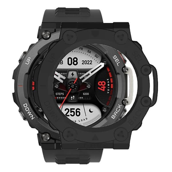 Anti-scratch Smart Watch Case för Huami Amazfit T-Rex 2, Hollow Hard PC Protective Cover
