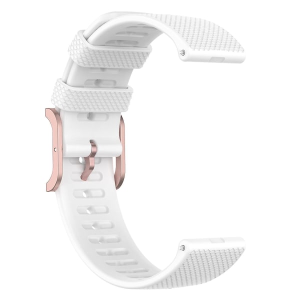 Skridsikker Urrem til Samsung Galaxy Watch6 Classic 43/47mm / Watch 45 40/44mm / 5 Pro 45mm White