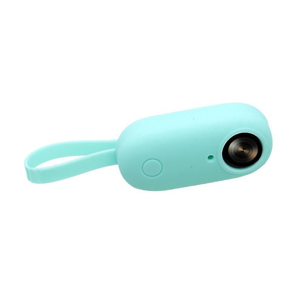 Antifall mjukt silikonfodral för Insta360 GO, bärbart kameraskydd med magnetisk design Light Green