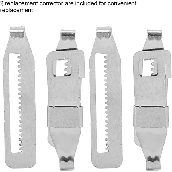Inåtväxande tånagelkorrigering - verktyg i rostfritt stål för tånagelkorrigering (2 st)
