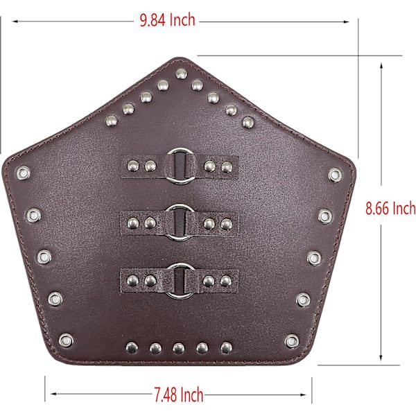 Steampunk Gotiska Handskar Herrar Vintage Äkta Läder Kapten Fingervantar