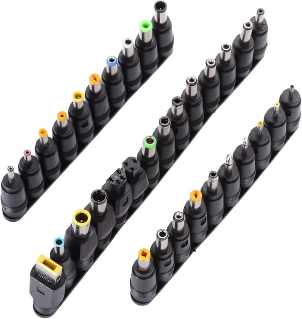 Universelt Laptop Notebook Input DC Stik Sæt - 34 stk