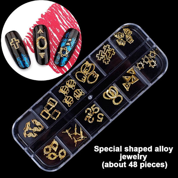 Neglecharms, til fremstilling af negleharpikssmykker style 3