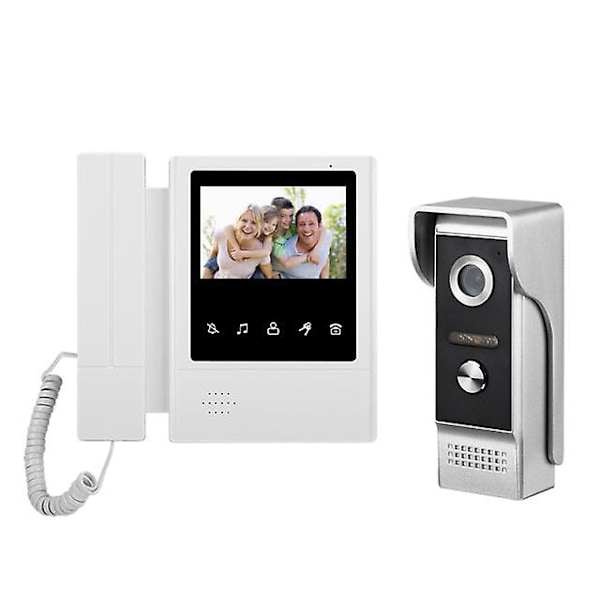Video Ringeklokke Kamera Visuell Intercom Nattsyn Toveis Intercom Video Dørtelefon Video Dørtelefon Anrop 168 m4