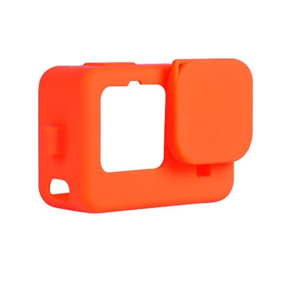 Blød silikone ramme til GoPro Hero 9 Black Orange