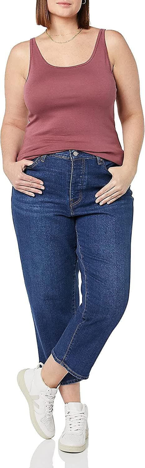 Dame Slim-fit Tynd Stroptop, Pakke med 2 Style 5 XL