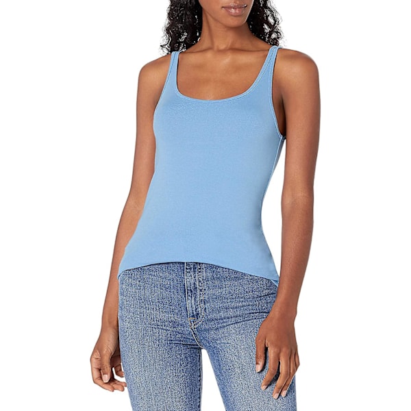 Slim-fit tanktopp med tynne stropper for kvinner, 2-pakning Style 8 XS