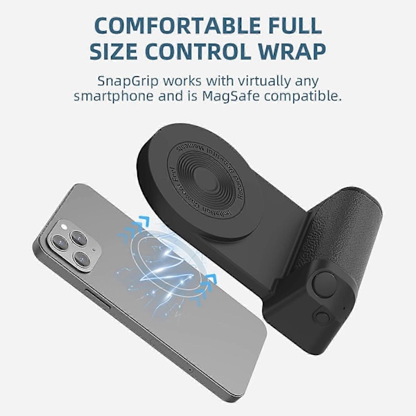 Magneettinen kamerakahva Bluetooth-kiinnike, suljinpainikkeen kaukosäädinkahva selfie-jalustat 3 in 1, vahva magneettinen imu ei putoa helposti, selfie-ystävien magneetti Upgrade-Pink
