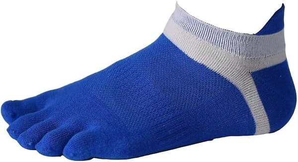 Män Bomullsstrumpor Låg Skärning 5 Tåar Osynliga Mesh Andningsbara 6-pack 9-pack