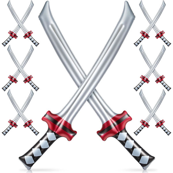 Uppblåsbar Ninja Samurai-svärd Uppblåsbara Ninja-svärd Uppblåst Katana-svärd Leksak Uppblåsbar Samurai-svärd Leksak Kostymtillbehör