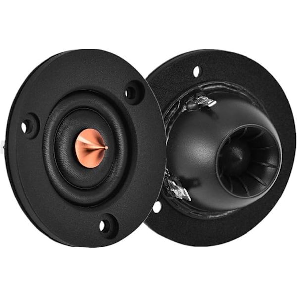 1 Par 2\" 4Ohm 30W Silke/Polymer Komposit Dome Diskanthögtalare Diskant Högtalare HiFi Stereo Tung Bas Bil Högtalare