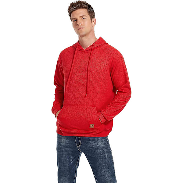 Hættetrøjer til Ascergery mænd UK Jumpers Pullover Hættetrøjer Plaid Jacquard Lange Ærmer
