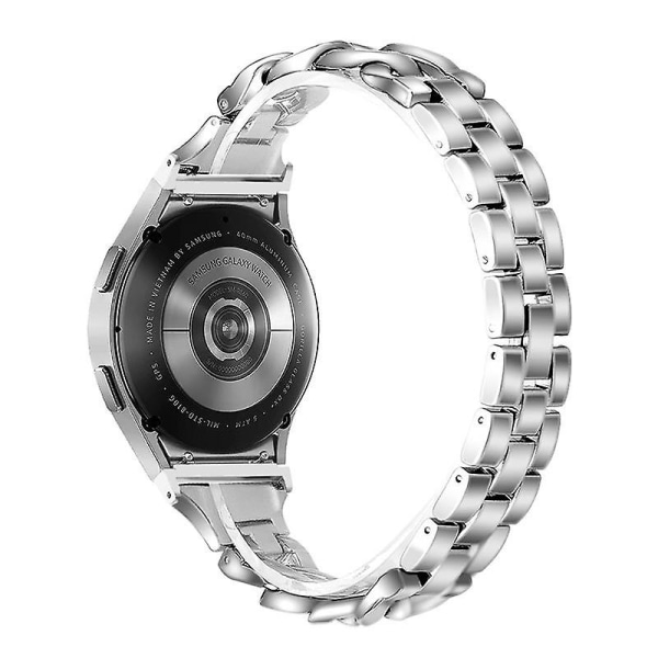 Armbandsrem i rostfritt stål för Samsung Galaxy Watch4 Active 40mm/44mm/Watch4 Classic 42mm/46mm