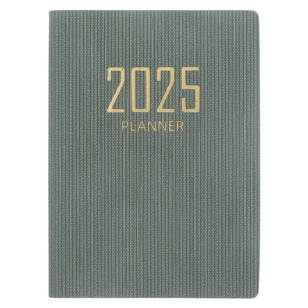 Kontor Arbejdsplanlægger Mini Notesblok Hjem 2025 Årlig Skema Notesblok Daglig Planlægnings Notesbog (A7)