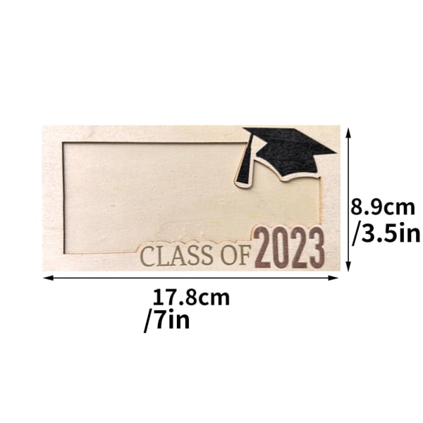 Ny Ankomst Graduation Gave Pengeholder 2023 Kontantholder Lommebok Diy Graduation Pengeholder Blue