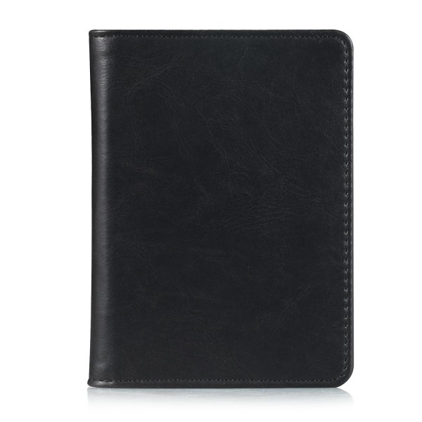 Multifunktionell PU-läder Bi-fold plånboksfodral Passfodral