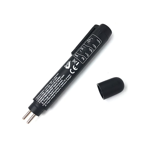 1 stk. Bremsevæsketester, 5 LED Auto Diagnostiske Bremser Test Pen Bærbar Køretøj Auto Bremsetester
