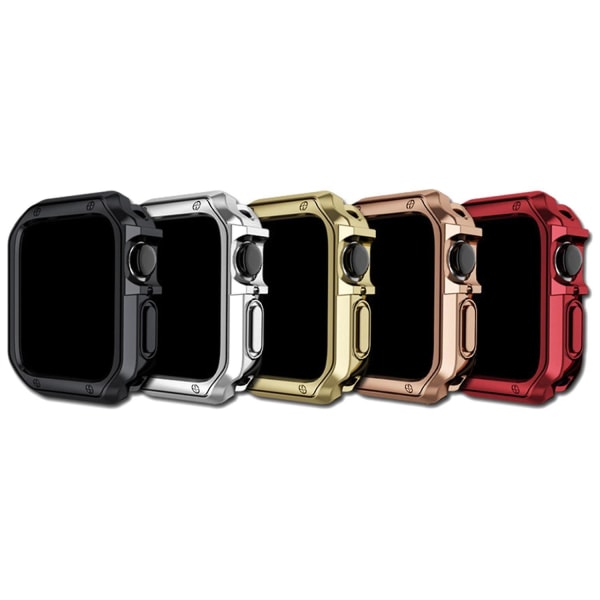 TPU watch för Apple Watch Series 7/8 41mm, Skydd för watch med snabbkoppling Gold