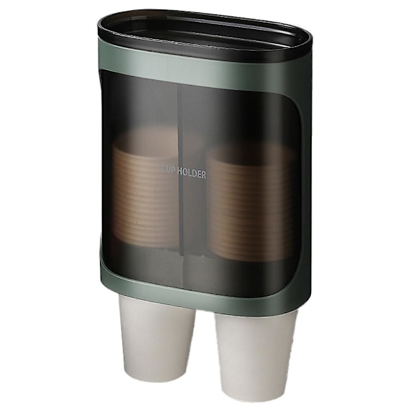Dragkedja kopp dispenser - Monterbar hållare för koppar, vatten dispenser, kylare eller vägg Style 4