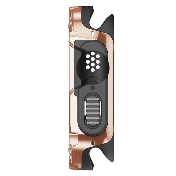 För Apple Watch Ultra 49 mm Watch Case PC+TPU Anti-Scratch Cover Rose Gold