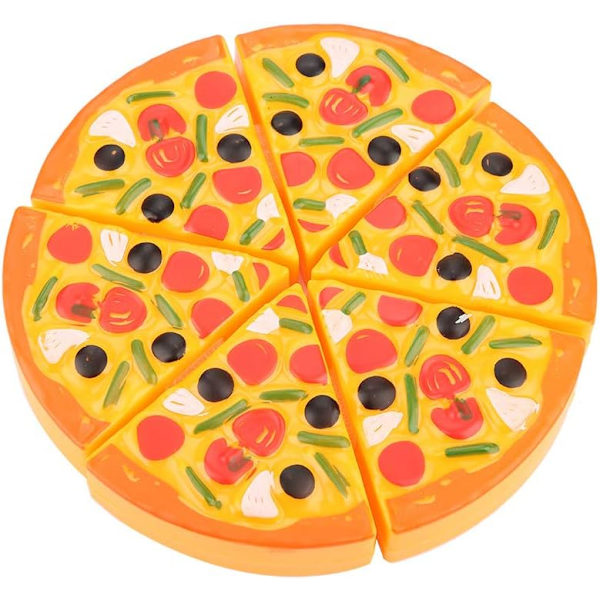 Plastmaterial Pizzaleksak för Småbarn, Robust Giftfri Pizzaleksak för Barn, för Hemmabarn