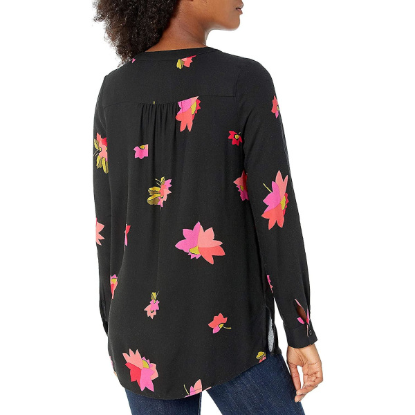 Langermet vevd bluse for kvinner Style 3 M