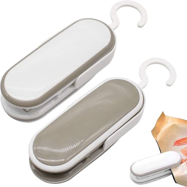 2 st Acsergery Mini Bag Sealer, Mini Film Svetsningsutrustning Väsksvetsning 2 st