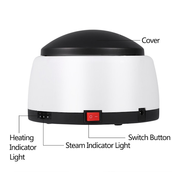 Neglelakfjerner Maskine, Elektrisk Steamer Manicure Værktøj Dampet til at Fjerne Neglegel Lettere & Sikker Fjernelse UV Negle Bygge Gel