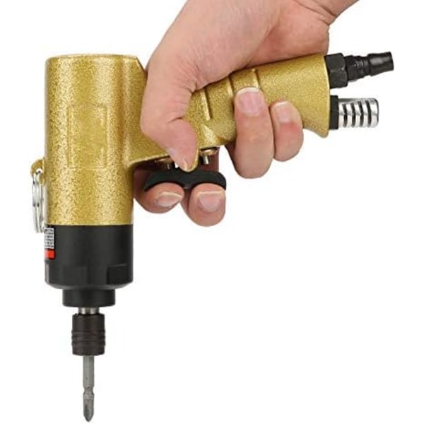 1/4\" Pneumatisk Skruvdragare med Pistolgrepp, Reverserbar, 5000rpm, Industriell Skruvdragare