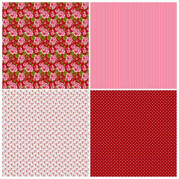 Cardstock-papper 6\"x6\", 48 ark Scrapbook-pappersblock Enkelsidigt blomster- och växtmönstrat papper Pack, 12 designer,