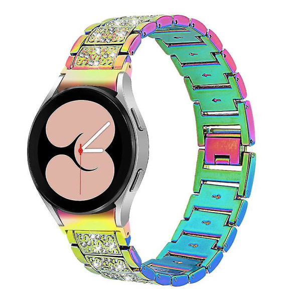 Rostfritt stål klockarmband för Samsung Galaxy Watch4 Active 40mm/44mm/Watch4 Classic 42mm/46mm armband Multi color