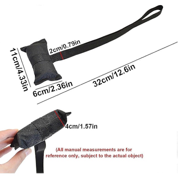 Kiinnityshihna Surffilaudan Hihnat Pyörän Hihna Avaa Konepelti Kaksoiskoukku Ja k Kiinteä Auto Kiinteä Black (2 Pieces)