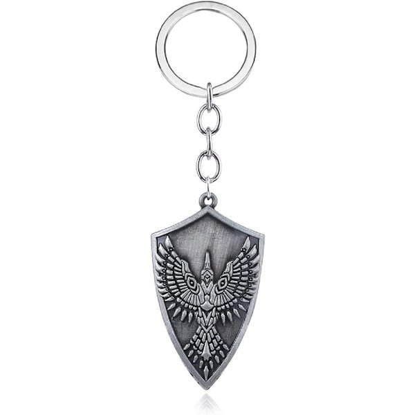 Ørne nøglering til mænd, Skjold nøglering til drenge, Nordisk Viking Ørne nøglering, Punk Ørne Fugl Totem nøgleringe, Flyvende Høg Ørne Amulet nøglering