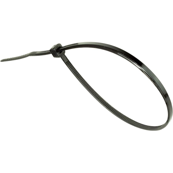 Små lilla kabelbinder, 100 mm x 2,5 mm, bulkpakke med 1000, 4\" Premium nylon Black 300mmx4.8mm