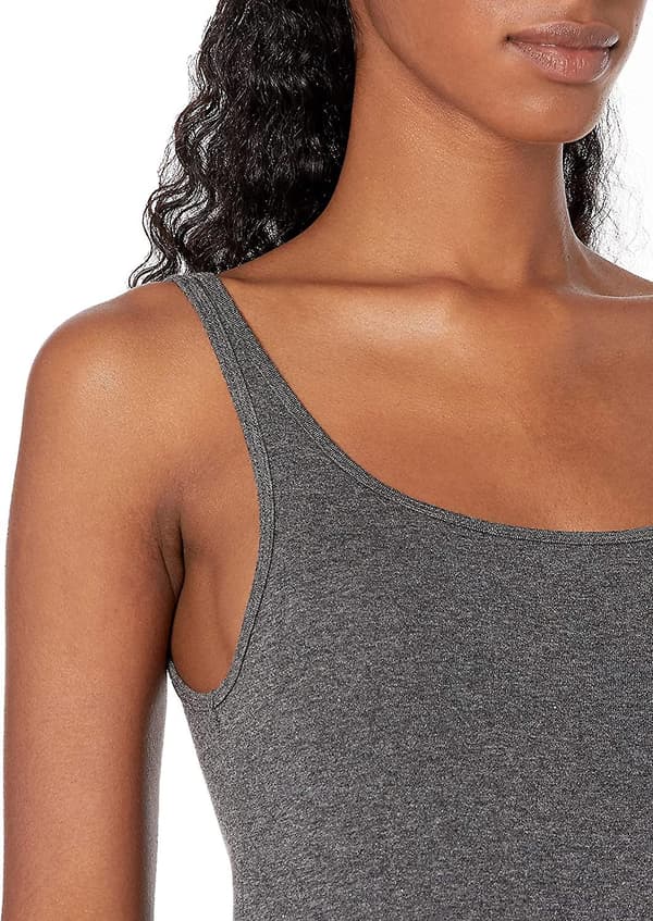 Dame Slim-fit Tynd Stroptop, Pakke med 2 Style 1 XS