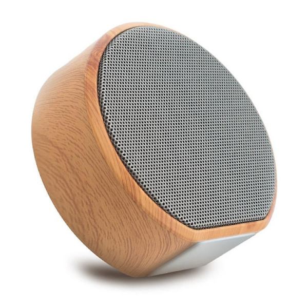 A60 puunsyykuvioinen langaton Bluetooth-kaiutin kannettava mini subwoofer o stereokaiutin tukee TF AUX USB:tä White